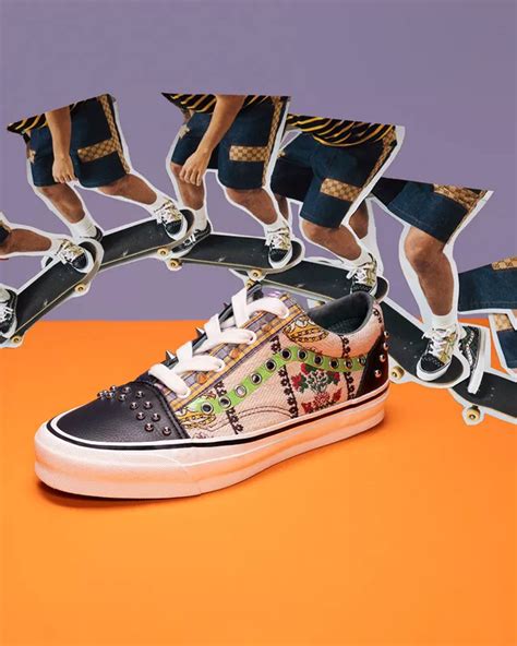 gucci and vans vault collab.